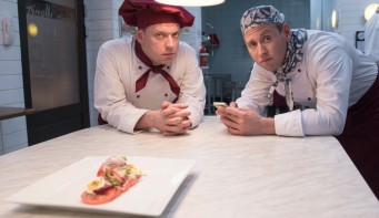 Интервью с актерами сериала "Кухня" Михаилом Тарабукиным и Сергеем Лавыгиным